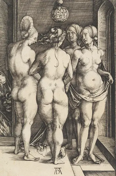Vier nackte Frauen Albrecht Durer